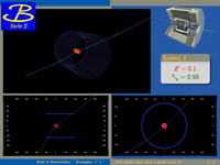 Event in the Belle II detector