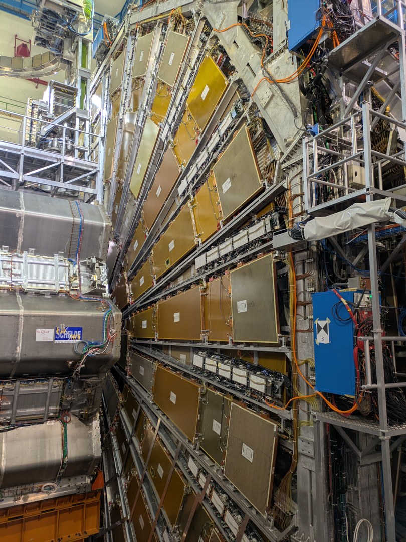 View of the ATLAS detector