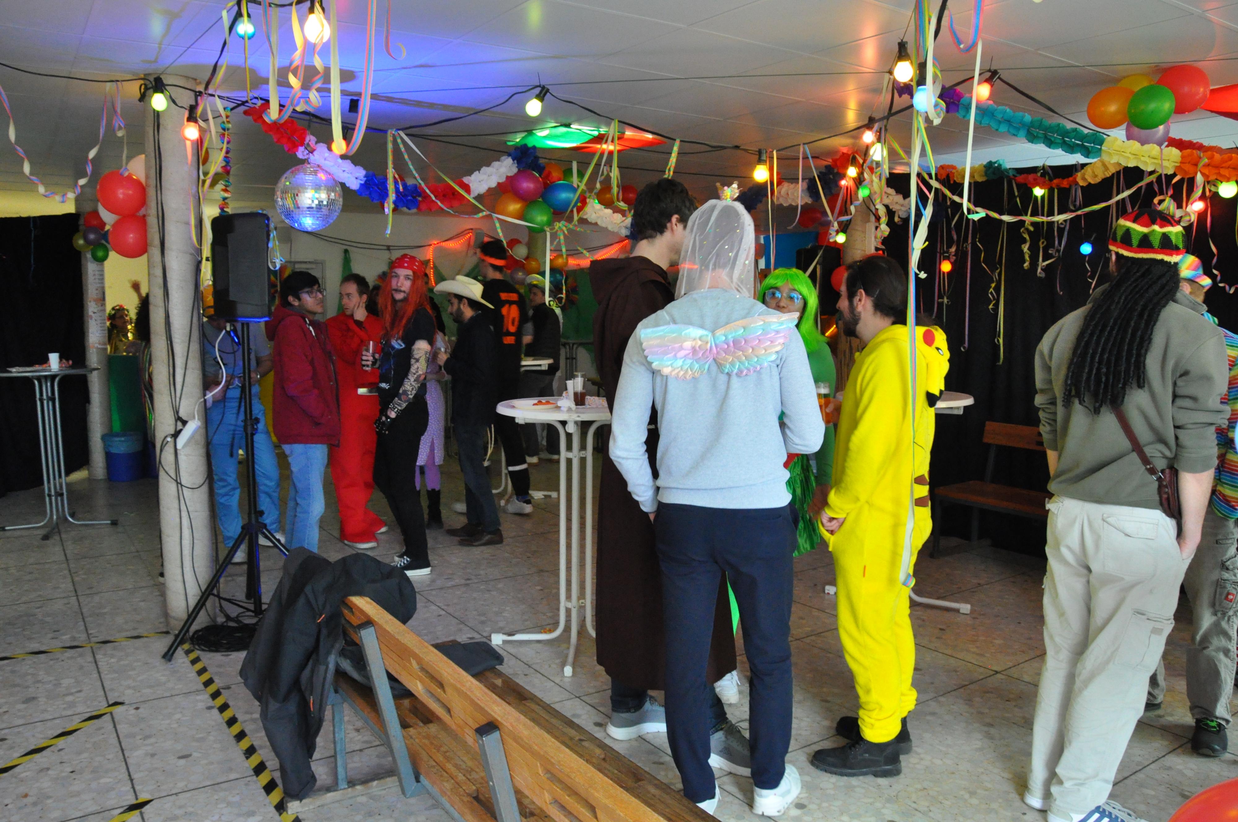 Carnival party of the Physics Institutes