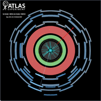 Display of a W boson decay