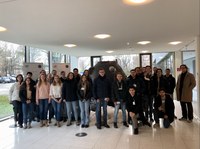 Bonner Fellows und Studierende beim DLR Köln