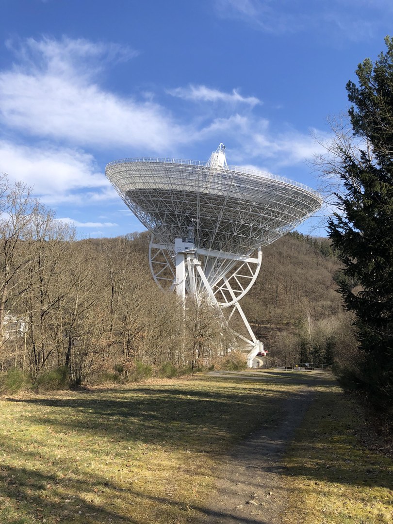 Das 100m Effelsberg Radioteleskop