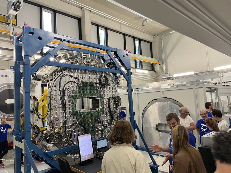 The new INSIGHT detector will be exhibited in the laboratory and explained by scientists.