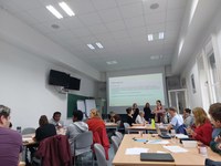 Participants during the workshop on the last day